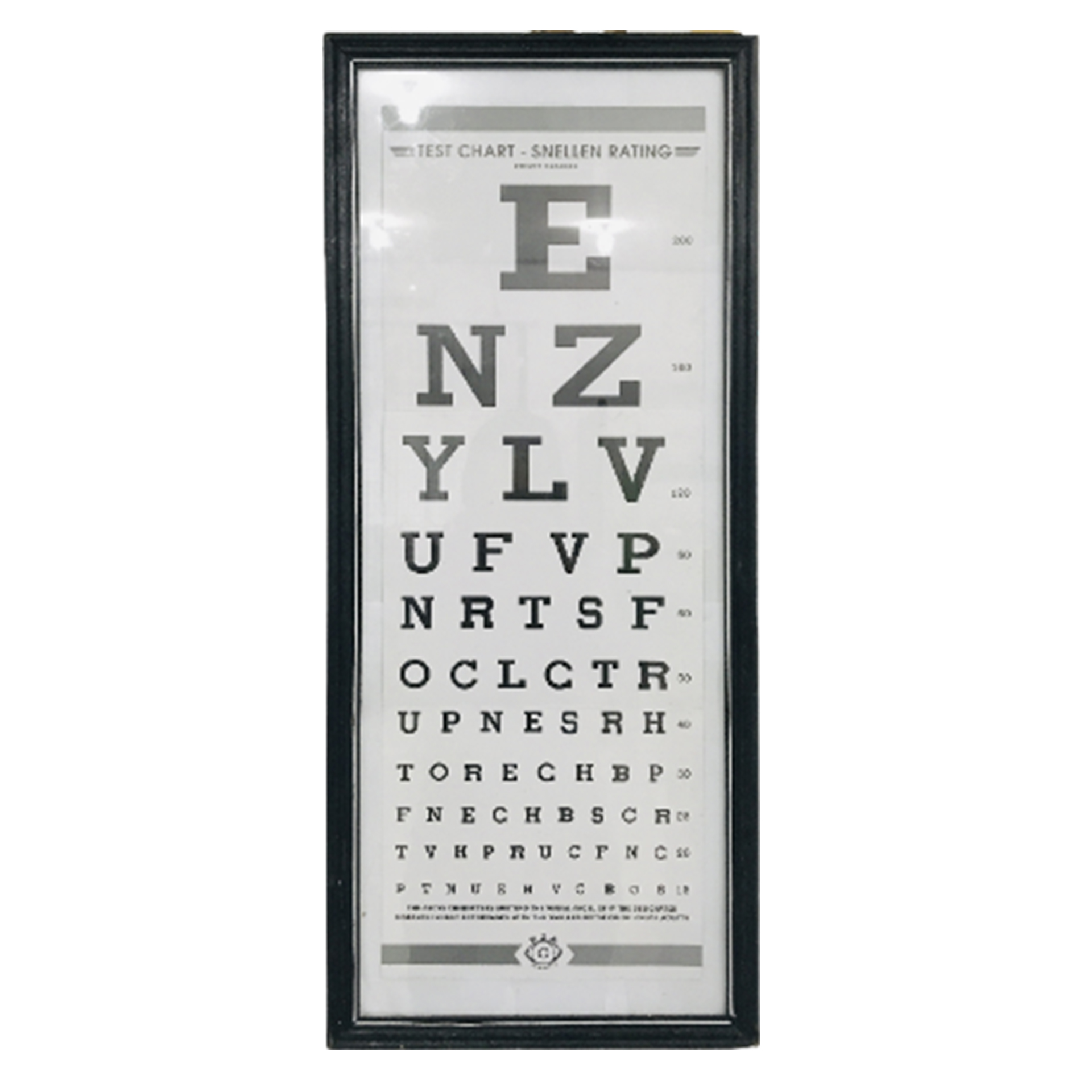 Snellen Chart Image